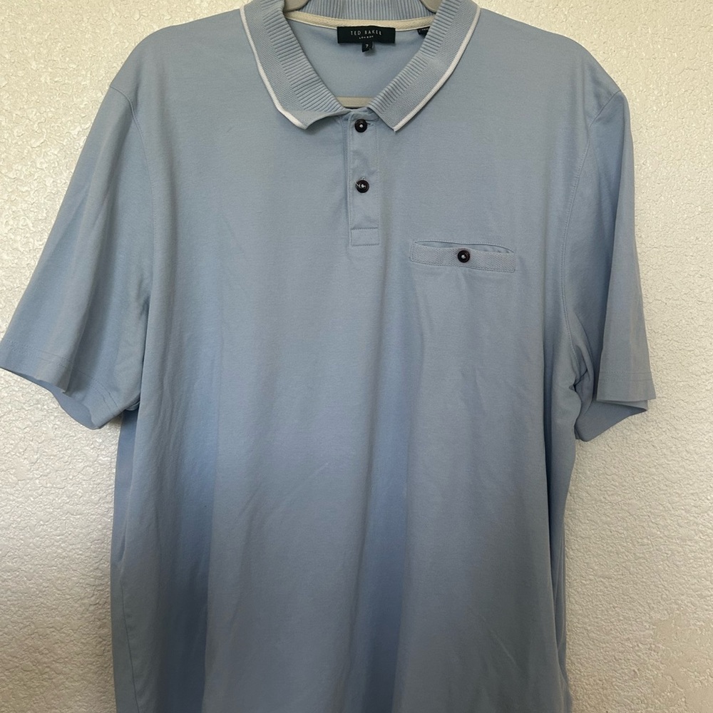 Ted Baker Blue Polo Shirt